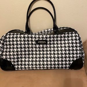 Kathy Van Zeeland Houndstooth Luggage